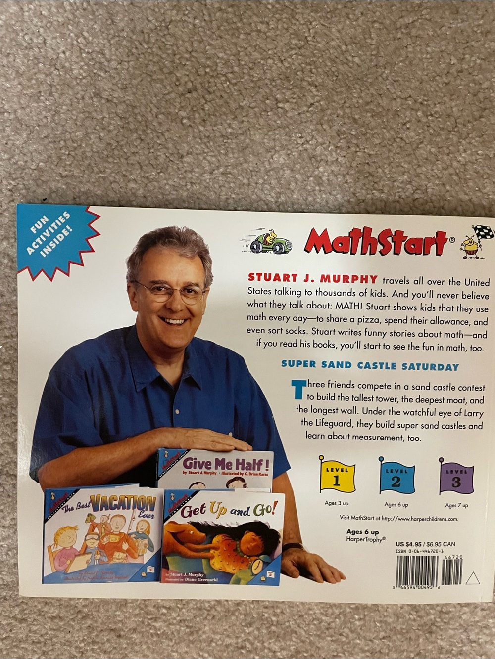 Math Start by Stuart J. Murphy - Level 2 includes 6 different books. - Picture 7 of 7